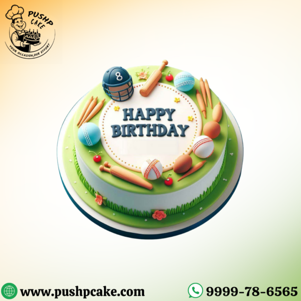 Cricket Mania Cake
